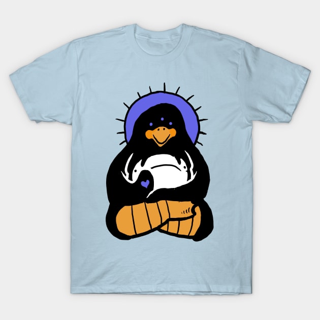 Spirit Penguin T-Shirt by jonah block